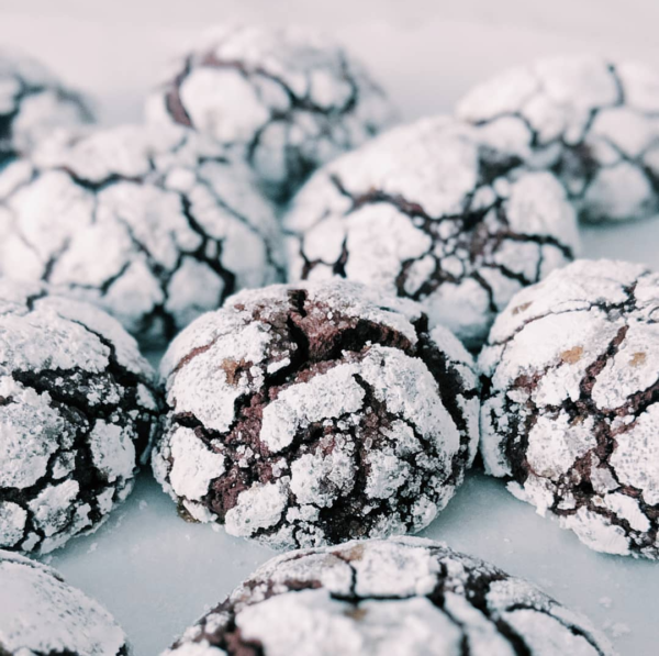 Chocolate Crinkle Cookies - tina’s cucina