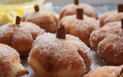 Pumpkin Bomboloni