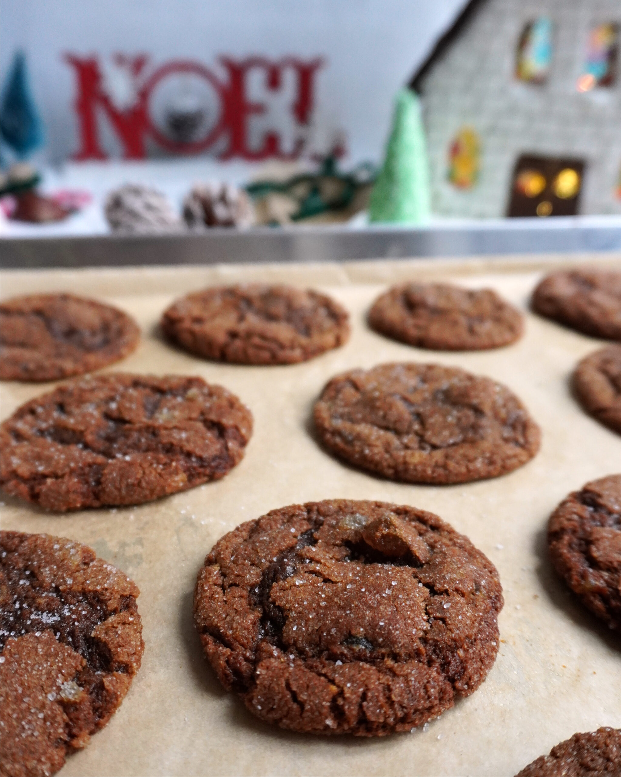 Very Ginger Molasses Cookies